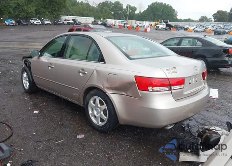2006 Hyundai Sonata Gls V6/Lx V6 z USA, uszkodzony, nr VIN 5NPEU46F96H023141
